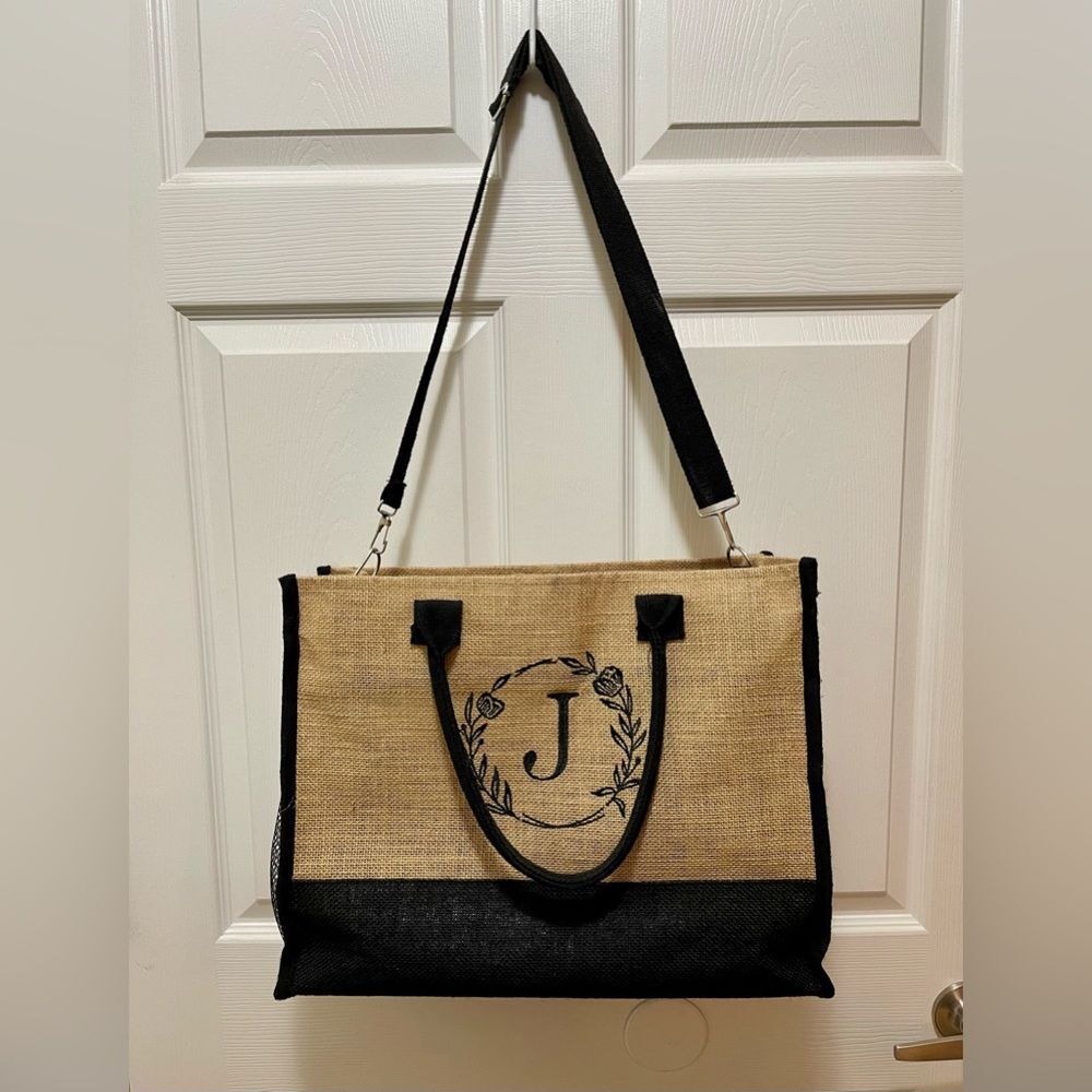 Straw Tote Bag Crossbody
